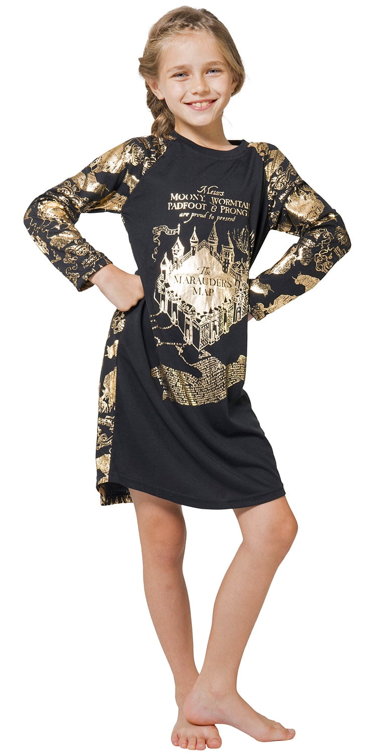 AME Sleepwear Girls/' Harry Potter Hogwarts Crest Nightgown