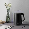 thumbnail image 2 of Hervidor eléctrico DEZIN 0.8L Portable Travel 304 Inoxidable, 2 of 7