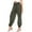 Army Green, variant on YUEJUIR Capri Yoga Pants for Women Womens Summer Boho Business Casual Smocked High Waisted Cargo Long Pants with Pockets Wide Leg Trousers Women Work Pants (Army Green,M)