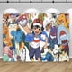 thumbnail image 3 of Banner de feliz cumpleaños, telón de fondo grande de Pokémon, decoración de Pikachu para niños, baby shower, monstruo de bolsillo, accesorios de fondo de anime, póster, 3 of 5