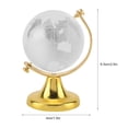 thumbnail image 2 of Esfera Mágica de Cristal Redonda Globo de la Tierra Mapa del Mundo Bola de Cristal de Cristal Bolas la Oficina en casa Regalo(1 #) Decoración para el Spptty decoración hogareña, 2 of 7