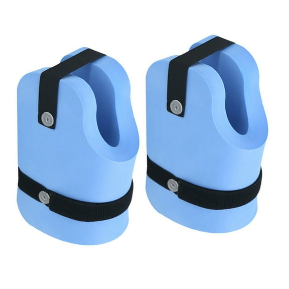 Multipurpose Aquatic Exercise Sturdy Foam Cuffs 2 Pieces Set for Swimming Support and Resistance Training Daily Use
