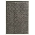 thumbnail image 1 of Benzara 11 X 8 Feet Power Loomed Polyester Rug with Trellis Pattern, Gray, 1 of 1