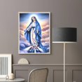 thumbnail image 2 of DIY 5D Diamond Art Painting Religion Virgin Mary Kit for Adults - Diamond Art Women | Full Drill Round Crafts | Crystal Embroidery Mosaic Picture | Beginner | Home Wall Decor, 2 of 7