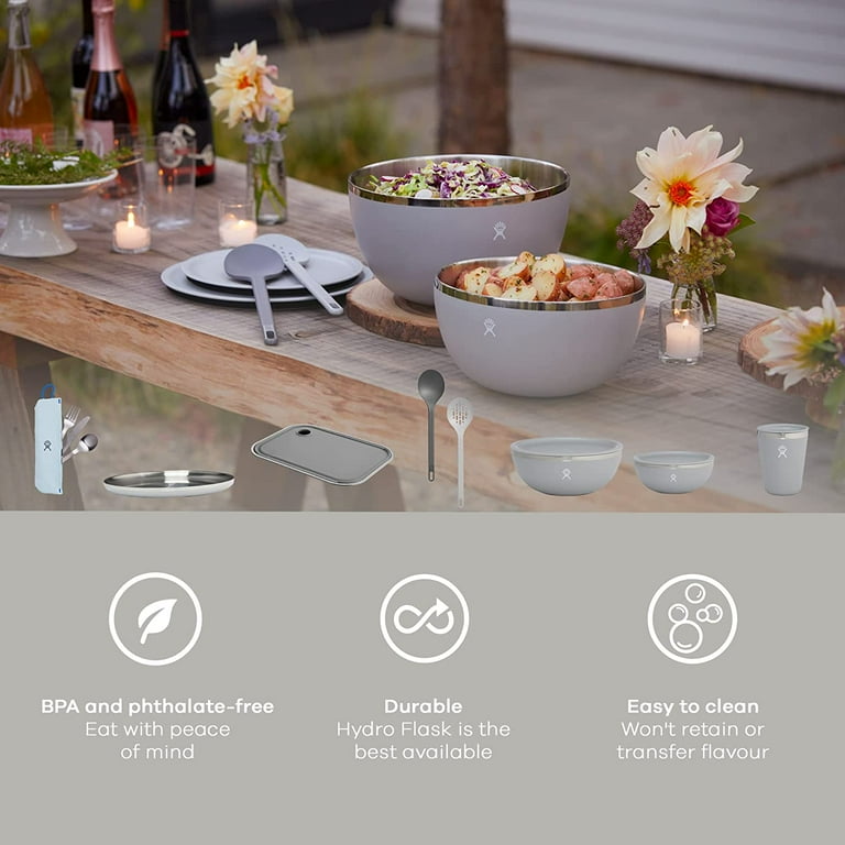 Hydro Flask Outdoor Kitchen 皿・ボウルセット Hydro Flask Outdoor Kitchen Bowl - Stainless Steel Reusable