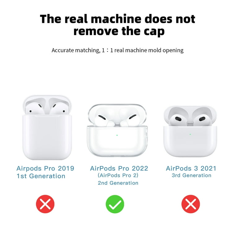 Apple AirPods Pro Case TPU Cover ,Wireless Bluetooth Headphone Air Pod –  Less+mORE