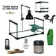 thumbnail image 4 of REPTI ZOO Tortuguero para Tortugas de Agua, Pecera para Tortuga, Terrario de vidrio con Plataforma para Tortuga de Agua, Casa para Reptiles con rampa, Tanque con plataforma, 51cm X 31cm x 36cm, 57 Lt REPTI ZOO acuario, mini terrario cristal, 4 of 9