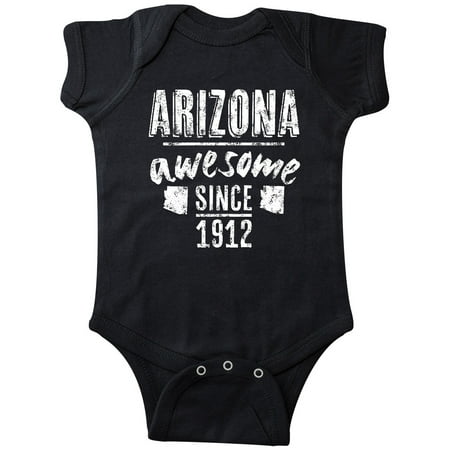 

Inktastic Arizona Awesome Since 1912 Gift Baby Boy or Baby Girl Bodysuit