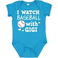 thumbnail image 3 of Inktastic I Watch Baseball with My Gigi Boys or Girls Baby Bodysuit, 3 of 5