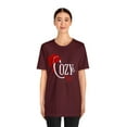 thumbnail image 3 of Cozy Time Tee Shirt, Christmas T-Shirt, Unisex T-Shirt, Matching Family Top, 3 of 4