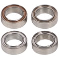 thumbnail image 2 of FLAMEEN 4Pcs Roulement de Roue avant RC Voiture Accessoire Modèle Métallique Adapté pour WPL D12 Camion de Contrôle à Distance, Roulement d'Essieu de Roue RC, Modèle de Roulement de Roue, 2 of 8