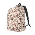 thumbnail image 2 of Daiia Cow Spots And Peace Vintage Canvas Backpack for Men and Women ,Hiking Backpack,Travel Laptop Bag for School,Large Capacity Backpack-Small, 2 of 8
