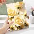 thumbnail image 4 of sruoe Notebook Journal, Rose Floral Hardcover Journal Notebook, College Ruled Lined Pages, Elegant Aesthetic Notebook for Work, College Daily Journaling, 8.27" x 5.83", 4 of 7