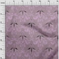 thumbnail image 3 of oneOone Georgette Viscose Dusty Pink Fabric Damask Sewing Fabric By The Yard Printed Diy Clothing Sewing Supplies 42 Inch Wide, 3 of 4