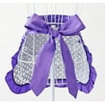 thumbnail image 4 of Cute Waist Apron Vintage Retro Ruffle Apron 50’s Cooking Kitchen Apron with Pockets for Women Girls, Purple, 4 of 6