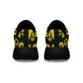 thumbnail image 4 of I Am A Caregiver Sunflower Leopard Shoes Sneakers for Women Men Black Size 9, 4 of 7