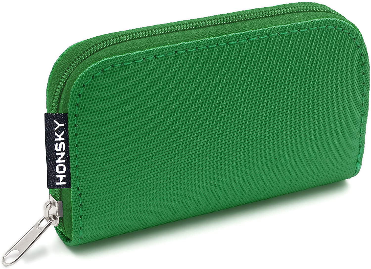 HONSKY 22 Ranuras con Cremallera SD SDHC MMC CF Micro SD SecureDigital Memory CompactFlash Memory Card Carrying Holder Bags Cases & Sleeves Funda para Almacenamiento de Medios y organización 