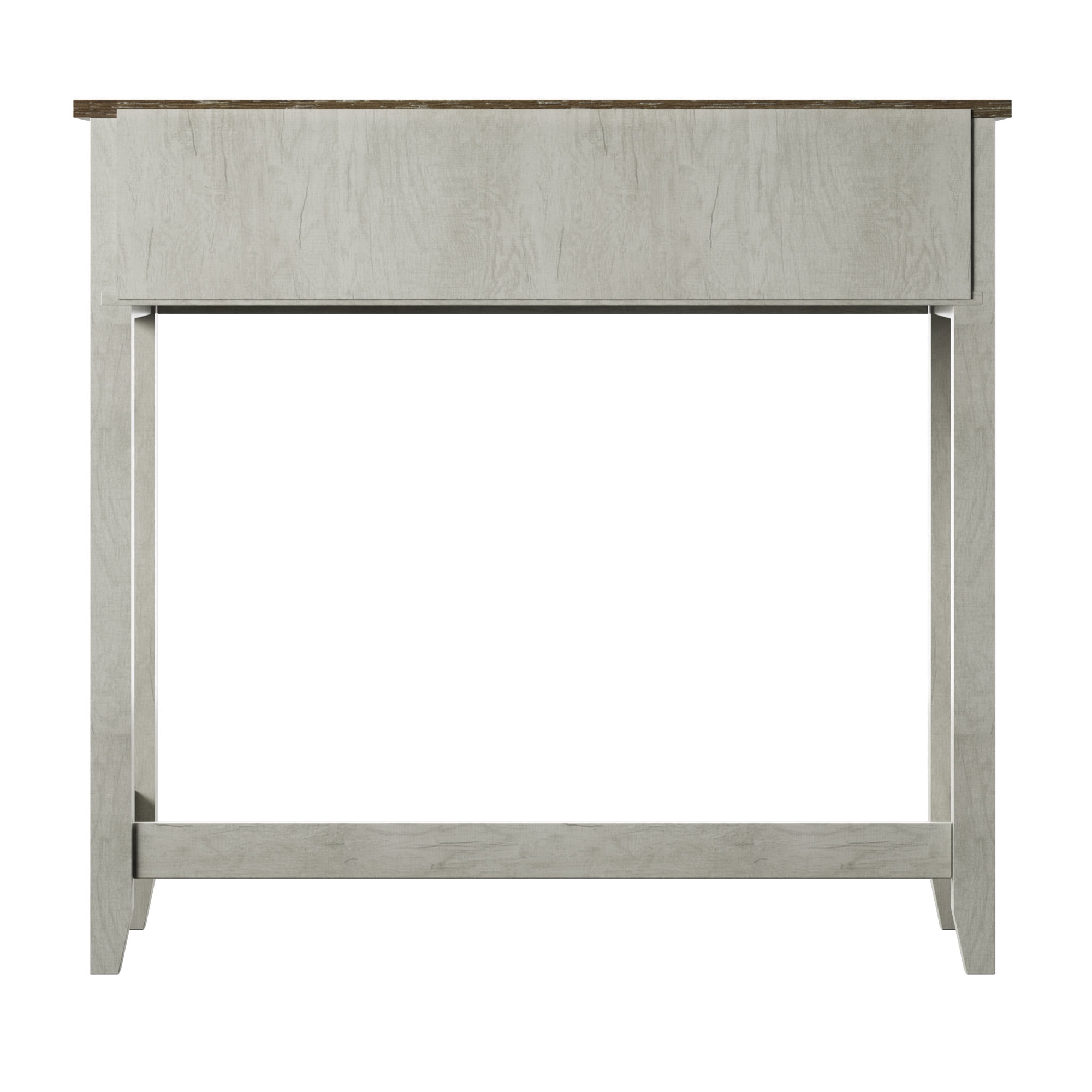 Twin Star Home Secretary Desk with USB Charging Ports