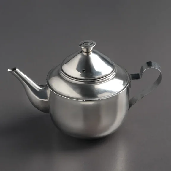 Stainless steel teapot with strainer 500ml