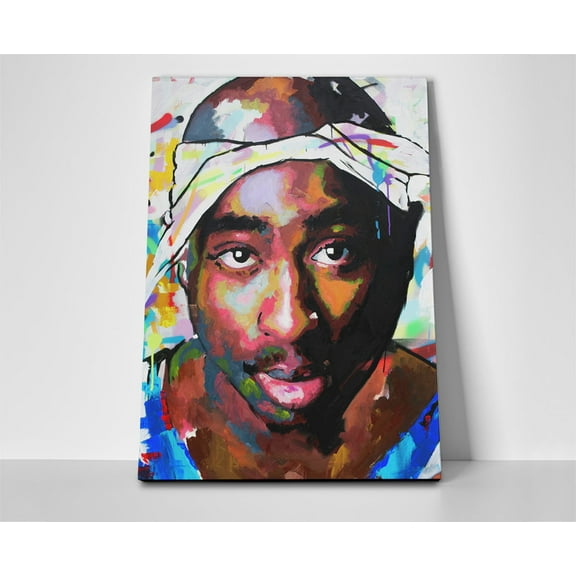 Tupac Shakur Poster or Wrapped Canvas