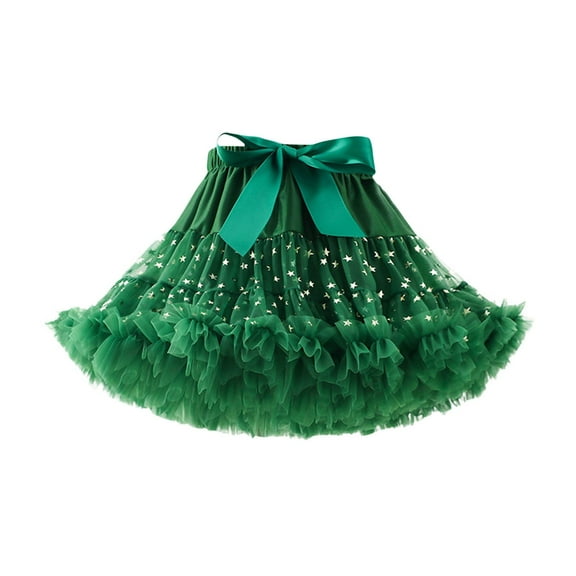 Mikilon Baby Girls Super Soft Fluffy Tutu Skirt and Headband Set with Diaper Cover Bloomer