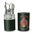 thumbnail image 2 of Krampus Who's Naughty Christmas Holiday Stainless Steel Manicure Pedicure Grooming Beauty Care Travel Kit, 2 of 3