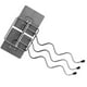 thumbnail image 4 of 1 juego de toallero giratorio de acero inoxidable sin perforaciones para colgar toallas., 4 of 8