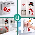 thumbnail image 3 of Juego de 16 imanes navideños para refrigerador con muñeco de nieve, lindos y divertidos imanes para refrigerador, decoraciones navideñas para refrigerador (grande), 3 of 5
