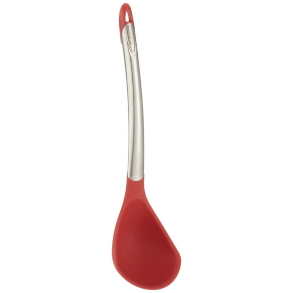 Cuisipro Silicone Ladle, 12.25", Red