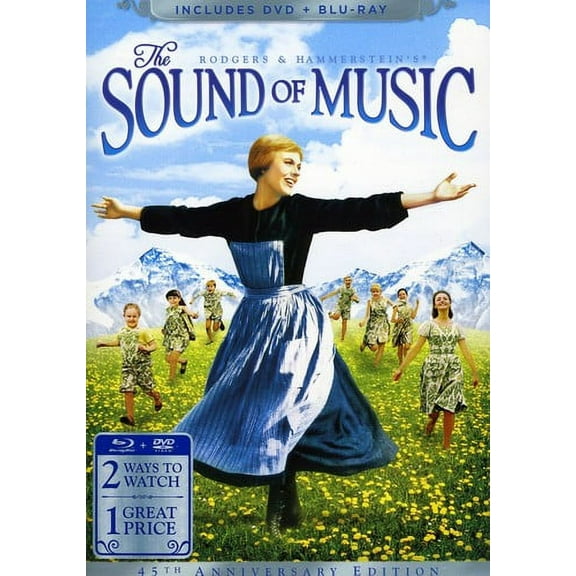 The Sound Of Music [45th Anniversary Edition] [WS] [1 DVD/2 Blu-rays][Remastered] ( (DVD)   Blu-ray)