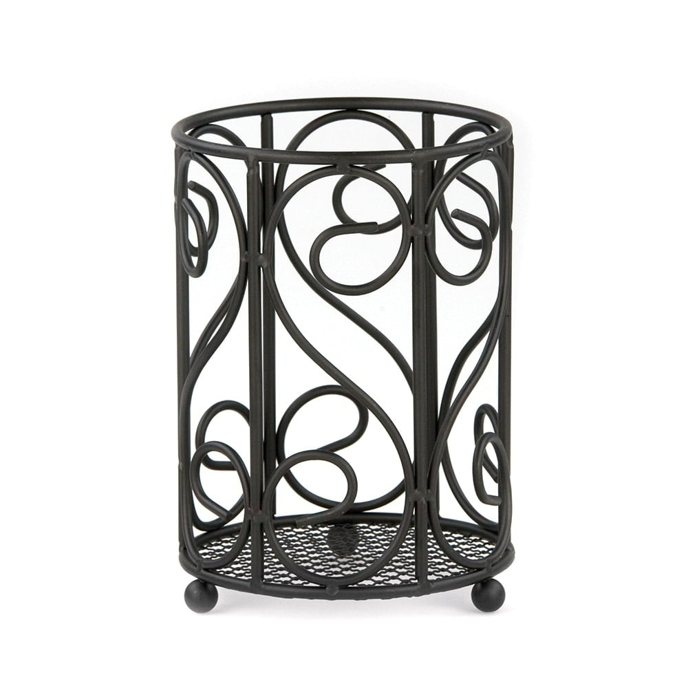 Home Basics Black Cutlery Holder