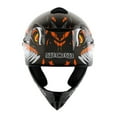 thumbnail image 2 of WOW Youth Kids Motocross BMX MX ATV Dirt Bike Helmet HJOY Dragon Orange + Goggles + MG Glove Bundle, 2 of 9
