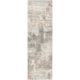 thumbnail image 2 of Nourison Eco-Friendly Modern Beige Grey 2'2" x 7'6 Area Rug (2x8), 2 of 8