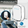 ANKO Wireless Doorbell Kit Cordless, Electric, Waterproof with Light