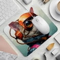 thumbnail image 2 of Cat 8.3x9.8 Inch Square Non-Slip Rubber Bottom Mouse Pad, Desk Pad, Desk Mat - Printed Design for Office and Gaming, 2 of 6