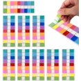thumbnail image 1 of 1800 Pcs,Sticky Index Tabs, Pop Up Index Tabs, Tabs Flags Stickers，Page Markers, Self Adhesive Tabs Page Markers for Reading Notes Book and Classifying Files.9 Bright Colors of 200 Flags per Color.CA, 1 of 5
