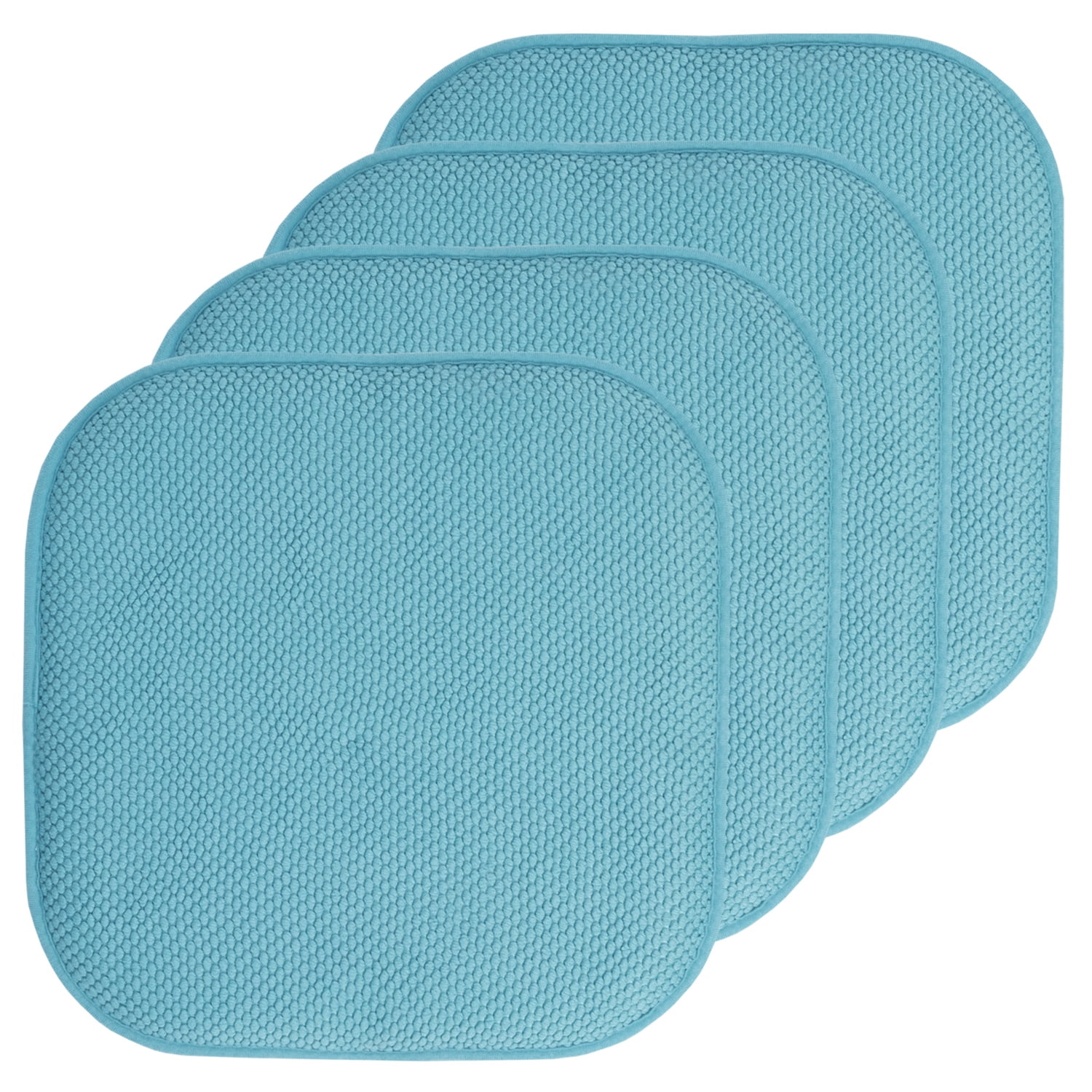 12 Pack 8 4 Details about   Memory Foam Honeycomb Non-Slip Chair/Seat 16" x 16" Cushion Pad 2 