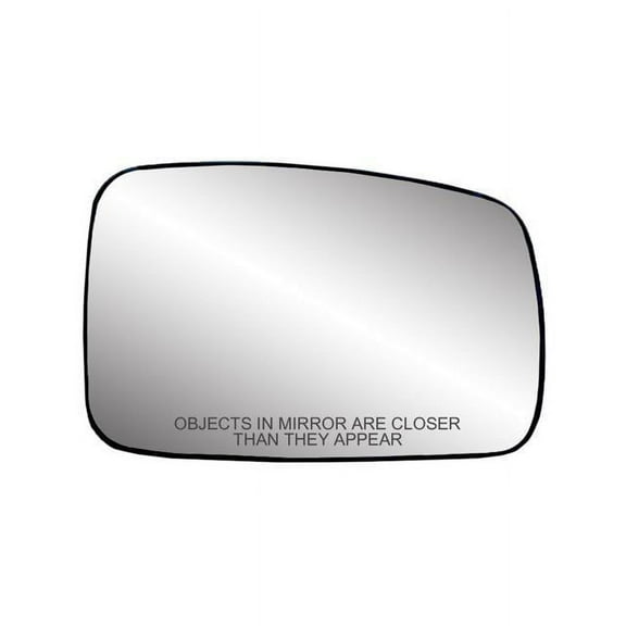 30243 - Fit System Passenger Side Heated Mirror Glass w/ backing plate, Hyundai Sorento 03-09, 4 5/ 8" x 7 3/ 16" x 7 3/ 4" Fits select: 2003-2009 KIA SORENTO