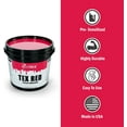 thumbnail image 2 of Ecotex® Tex-Red Screen Printing Emulsion (Quart - 32oz.) Pre-Sensitized Photo Emulsion for Silk Screens and Fabric - for Screen Printing Plastisol Inks, Pure Photopolymer Screen Printing Supplies, 2 of 6