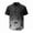 Black, variant on IWRICH Men's Hawaiian Short Sleeves Shirt Button down Beach Tops Summer Casual Floral Printed Holiday Tees Wine XL