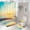 Style 02, variant on Beach Ocean Palm Tree Bathroom Sets Shower Curtain Rug Bath Mats Toilet Covers Tropical Sea Coast Hawaiian Scenery Bath Curtains