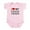 Petal Pink, variant on CafePress - Dziadzia And Busia Infant Bodysuit - Baby Light Bodysuit, Size Newborn - 24 Months