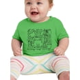 thumbnail image 1 of Set Of Cats And Doodles T-Shirt Infant -Image by Shutterstock,  18 Months, 1 of 4