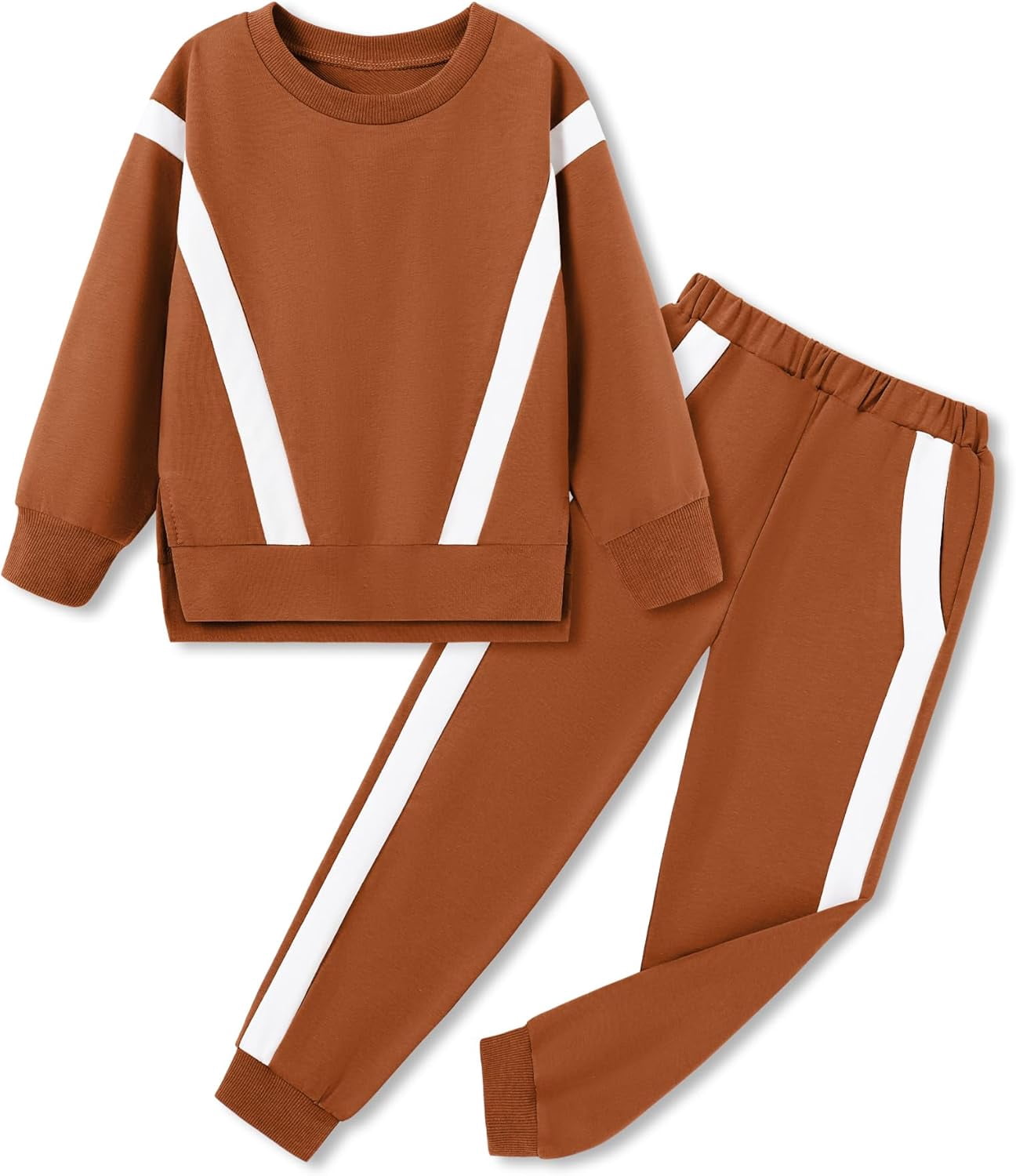 SANMIO Toddler Girl Clothes 2 Piece Outfits Fashion Sweatshirts+Sweatpants Long Sleeve Tracksuit Clothing Set Size 3-8Y