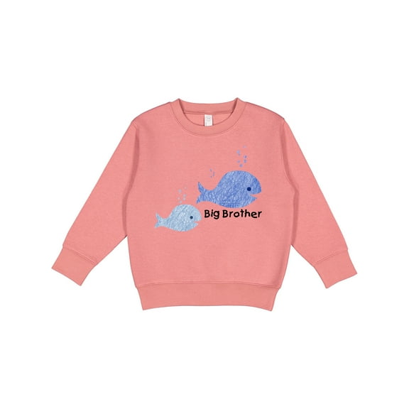 Inktastic Big Brother with Lil' Brother Toddler Sweatshirt