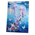 thumbnail image 2 of Kiddiway Self-Adhesive Pearl Painting Kit - Colorful Wall Art Craft, DIY Home Decor Supplies, Pearls for Crafting Living Room,E, 2 of 3
