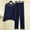 Navy, variant on Naittoop Womens Soft Modal Pajamas Lounge Set Stretch Loose Pj 3Pc Long Sleeve Cardigans and Camisole with Long Pants Sleepwear