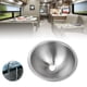 thumbnail image 4 of Fregadero De Baño De Cocina Para Vehículos Recreativos, Fregadero Redondo Para Autocaravanas, Superficie Lisa De 12 Pulgadas, Acero Inoxidable 304, A Prueba De Deformación, Gran, 4 of 7