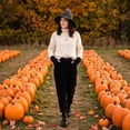 thumbnail image 5 of Lightweight Stretchy Halloween Pointed Wizard Hat, Wide Brim Witch Hat Costume Accessory, Comfort Fit for Halloween Themed Party, Role Play & Daily Styling Dark Gray, 5 of 7