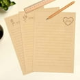 thumbnail image 4 of Quivanta 72 PCS Vintage Stationery Set,24 Stationery Writing Papers with 12 Matching Envelopes,Old Looking Stationary Kit for Writing Letters and Invitations, 4 of 7